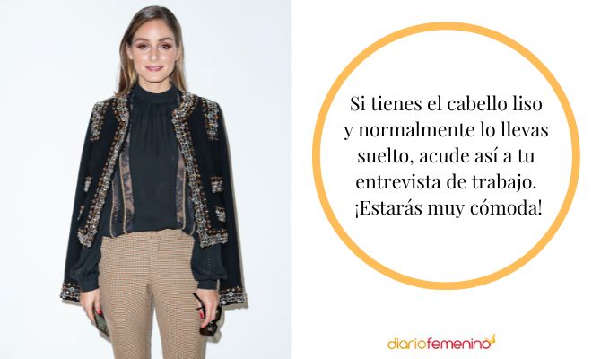 Opta por un cabello listo para ir a una entrevista de trabajo