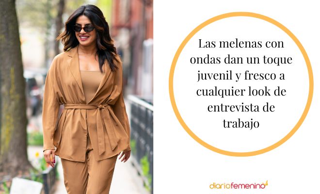 Peinados con ondas para ir a una entrevista de trabajo