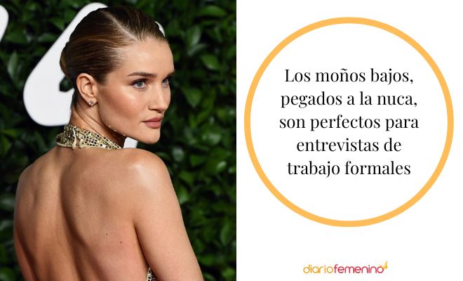 Ideas de peinados con moños para una entrevista de trabajo