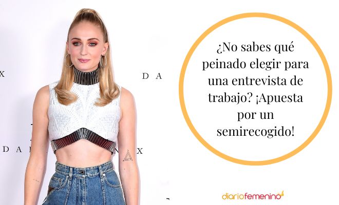 Ideas de peinados con semirecogido para una entrevista de trabajo