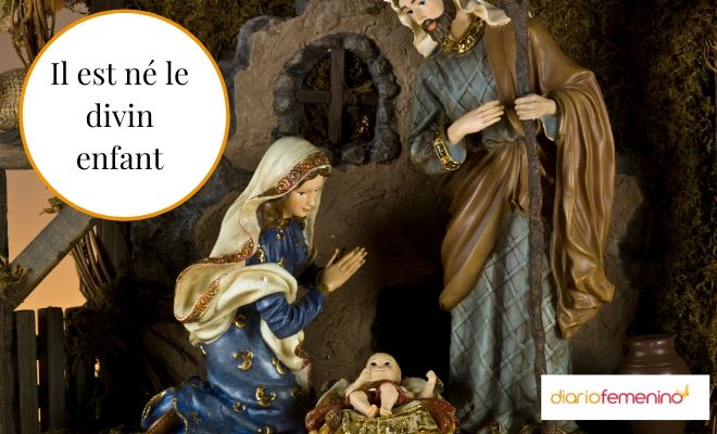 Villancico de Navidad en francés: Il est né le divin enfant