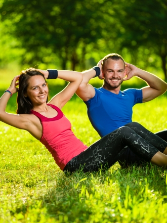 ¿Cómo son los músculos del abdomen?