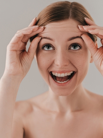 Aceptar la inevitable aparición de las arrugas