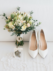 Unos zapatos de novia diferentes