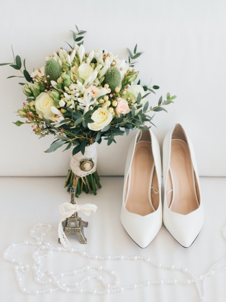 Unos zapatos de novia diferentes