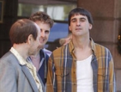 Jesulín, con cara de tonto y flequillo en Torrente 5