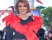 Look de Marina Ripa Di Meana: la nota discordante