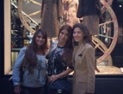 Daniella Semaan, Antonella Roccuzzo y Nuria Cunillera, de compras sin Shakira