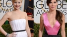 Jennifer Lawrence y Sandra Bullock, Globos de Oro 2014 a las más horteras