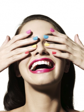 Manicura de invierno: a mal tiempo... uñas de colores