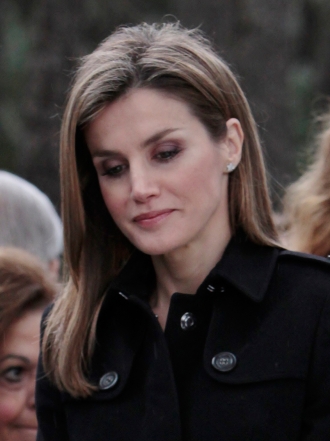 La irónica sonrisa de Letizia sin mirar a la cara a la Infanta Cristina