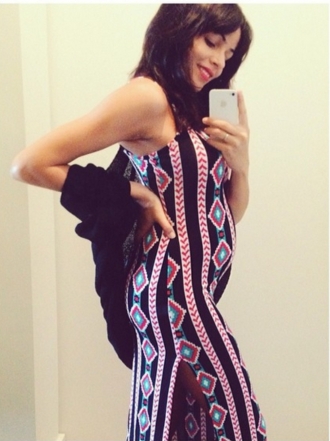 Raquel del Rosario hace un selfie y nos presenta a su bebé