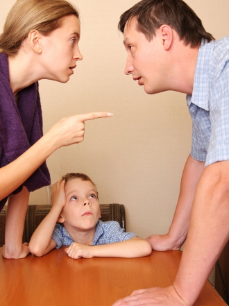 Mujeres y hombres: discusiones de pareja por los hijos