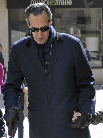 Froilán y Victoria Federica, destrozados en el funeral de la madre de Marichalar