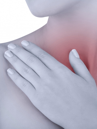 Dolor por tener la garganta seca