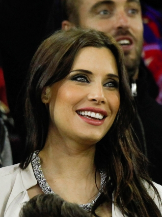 Pilar Rubio, forofa del Real Madrid: en la grada apoyando a Sergio Ramos