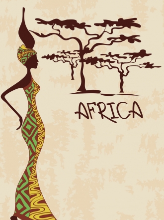 Mujeres africanas que cantan por la libertad en el Día de África