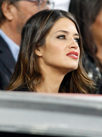 Sara Carbonero y su hijo Martín Casillas, los más queridos en la celebración del Real Madrid