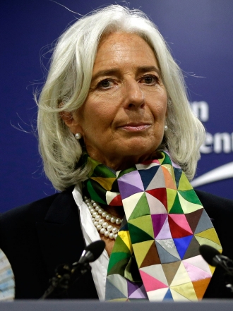 Christine Lagarde, directora del FMI: ¿dimitir yo?