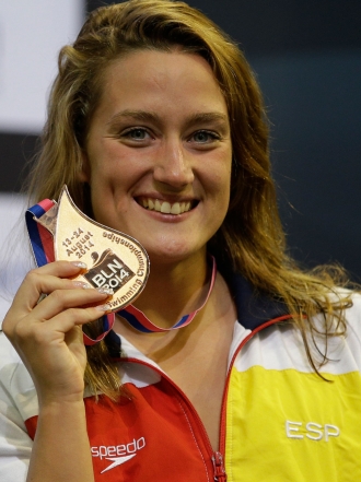 Mireia Belmonte, la superwoman de la natación