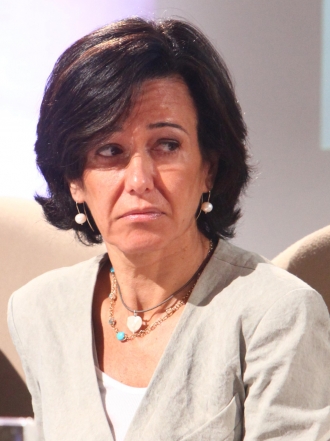 Ana Patricia Botín, hija y heredera de Emilio Botín en el Santander
