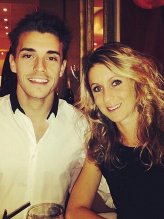 La novia de Jules Bianchi, el principal apoyo del piloto