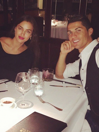 Irina Shayk y Cristiano Ronaldo zanjan los rumores de crisis