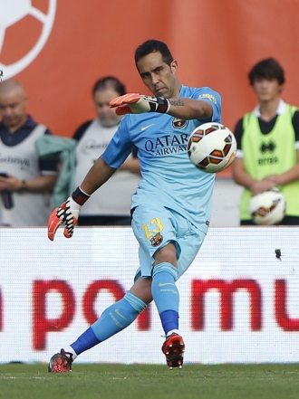 Cristiano Ronaldo acaba con la imbatibilidad de Claudio Bravo