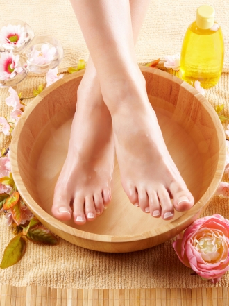 Soñar con lavarse los pies: un nuevo camino