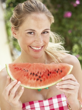 Las propiedades sandía en las dietas detox