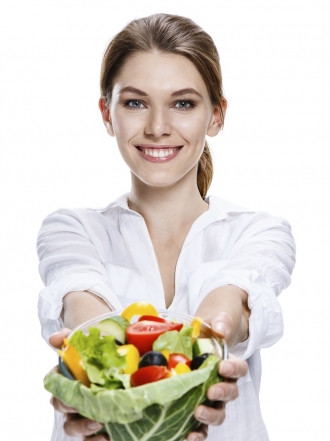 Tabla de alimentos después de una dieta