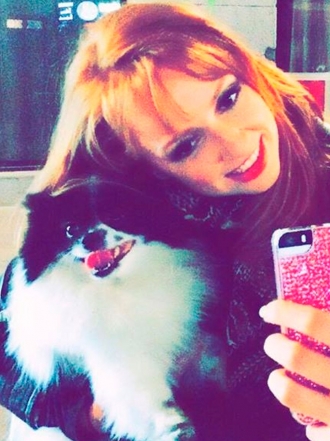 Perros de famosos: Gilda, la pomerania de Cristina Castaño