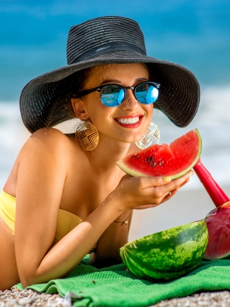 Alimentos bajos en calorías para las vacaciones de verano