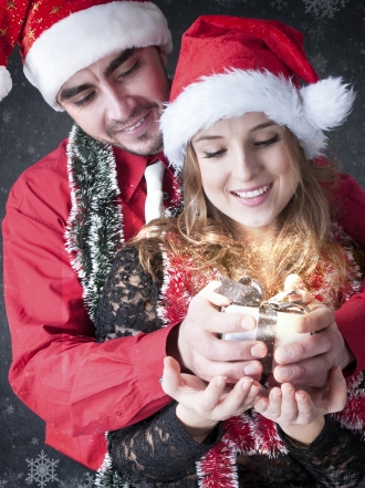 Frases de amor para una romántica Navidad