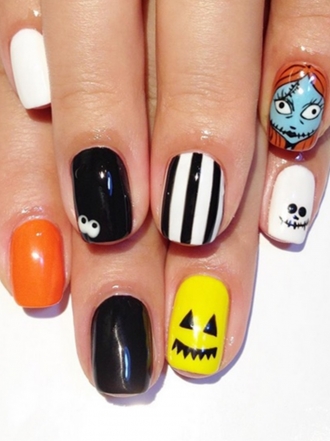 Halloween en manicura: las mejores uñas del 31 de octubre