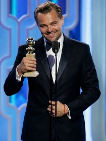 Globos de Oro 2016: el gran susto de Lady Gaga a DiCaprio