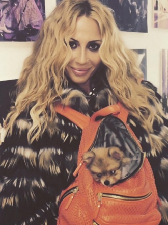 Perros de famosos: Xaica, la preciosa Pomerania de Marta Sánchez