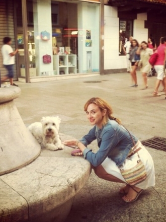 Perros de famosos: Robin, el West Highland Terrier de Marta Hazas