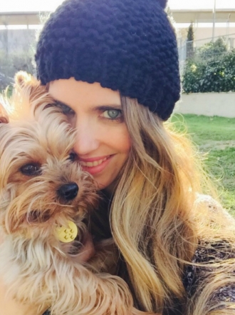 Perros de famosos: Lucas, el Yorkshire de Vanesa Romero