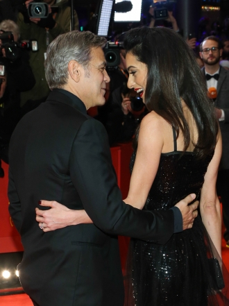 Berlinale 2016: Amal y George Clooney, complicidad y estilo