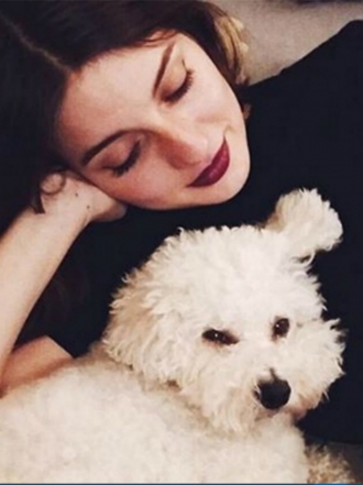 Perros de famosos: Lía, la caniche toy de María Valverde