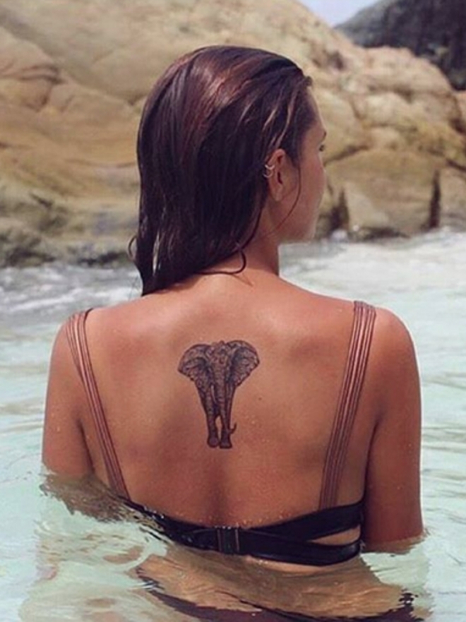 El significado de tatuarse un elefante