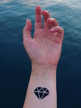 Significado de tatuajes: qué significa tatuarse un diamante