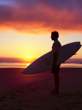 Los surfistas en Tinder