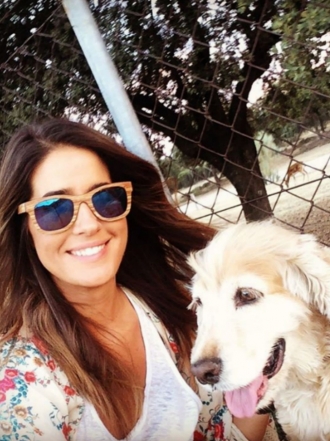 Perros de famosos: Lola, la adorable cocker de Isabel Jiménez