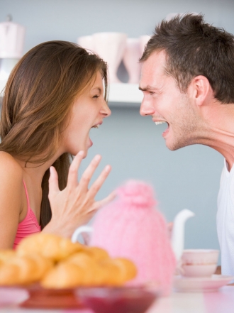 Las 10 discusiones típicas de las parejas