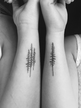 Bosques, hojas y vida: el significado de tatuajes de árboles