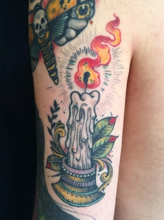 Qué significan los tatuajes de velas
