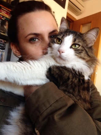 Perros y gatos de famosos: Drogon y Libertad, de Aura Garrido