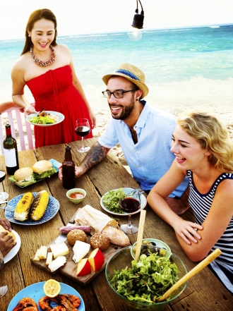 Ideas para comer sano en un picnic de playa